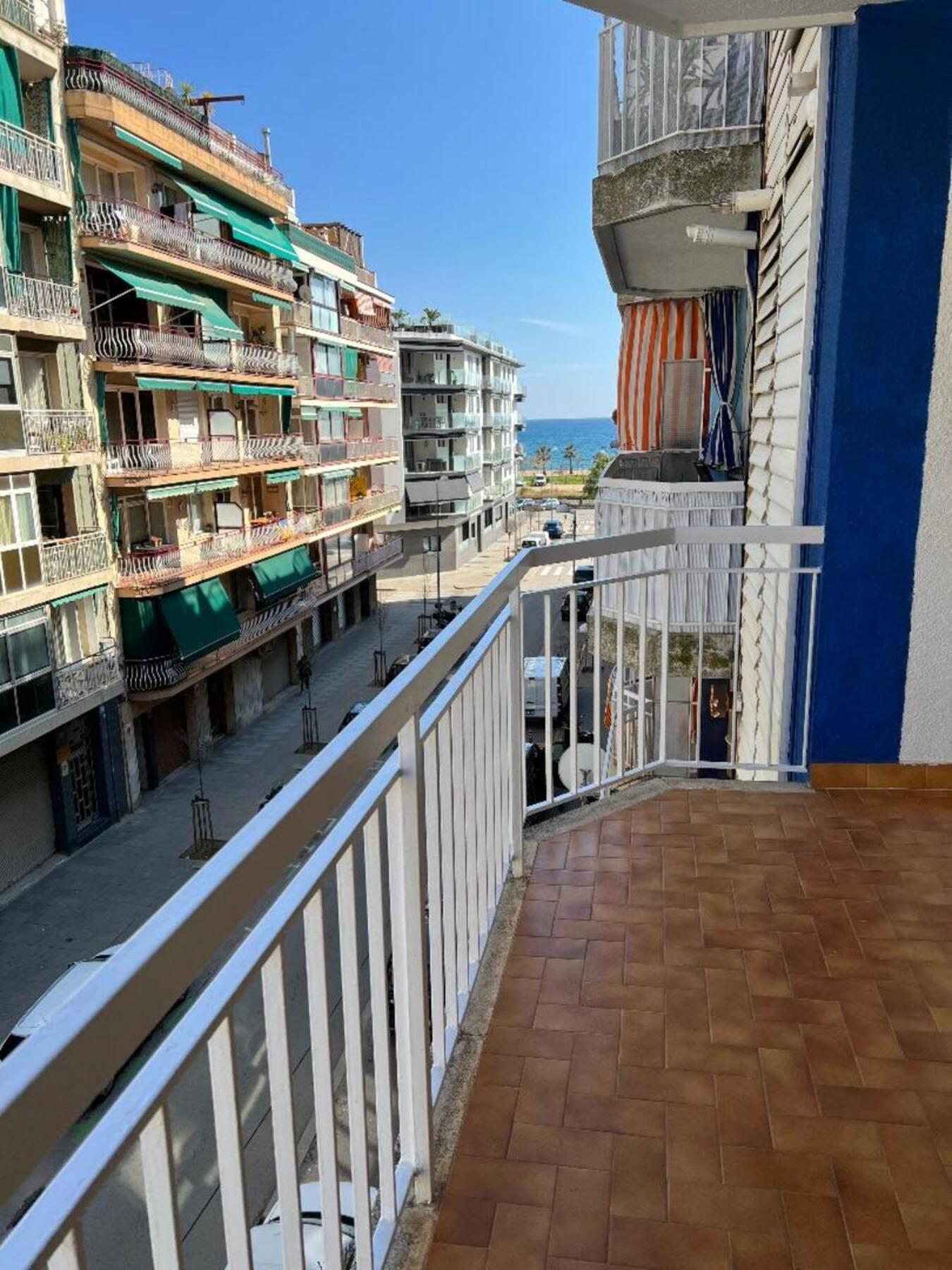Logement Avec Vue Laterale Mer Pineda de Mar Exterior foto